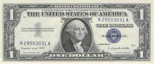 USA p.419a 1 Dollar 1957 A